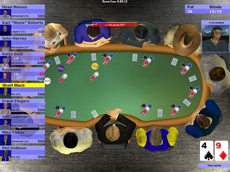 free poker simulator.